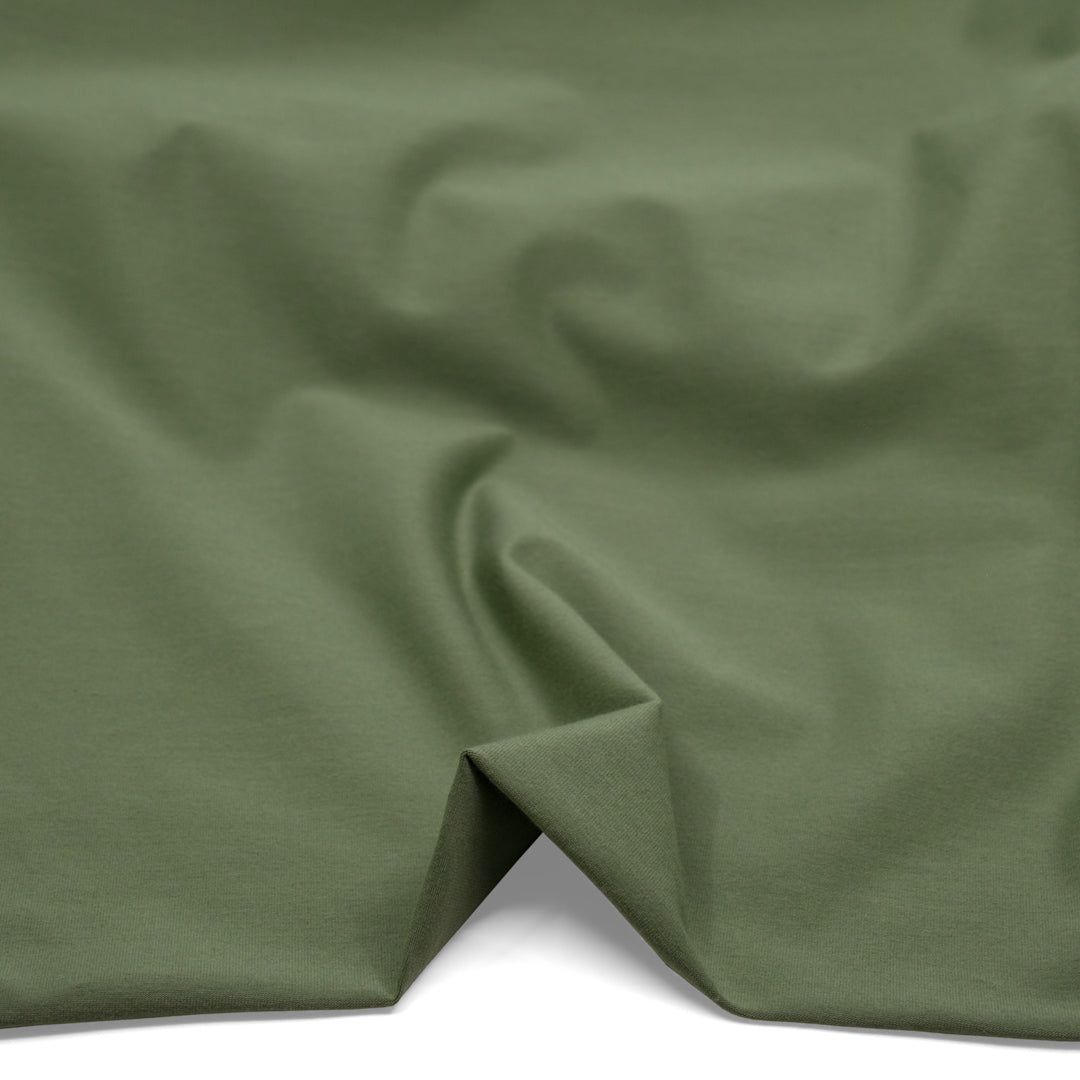 Cotton Jersey Knit - Agave | Blackbird Fabrics