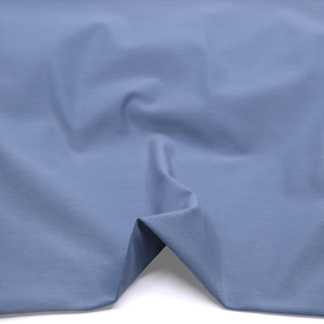 Cotton Jersey Knit - Bluestone | Blackbird Fabrics