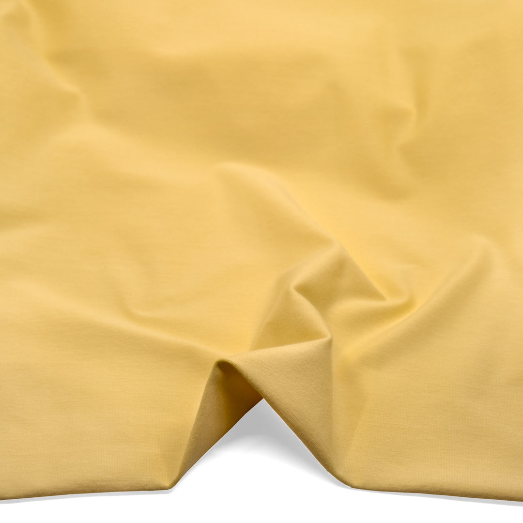 Cotton Jersey Knit - Butter | Blackbird Fabrics