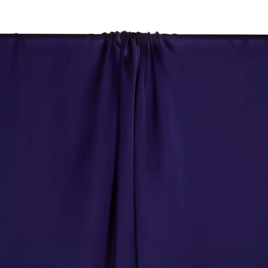 Fluid Viscose Satin - Blueberry | Blackbird Fabrics