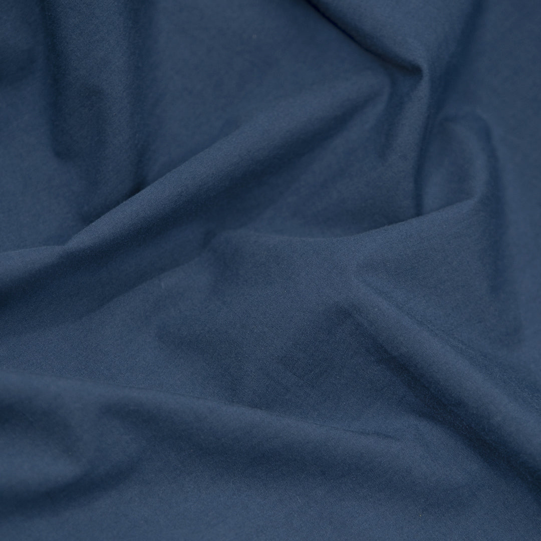 Effortless Cotton Poplin - Ocean | Blackbird Fabrics