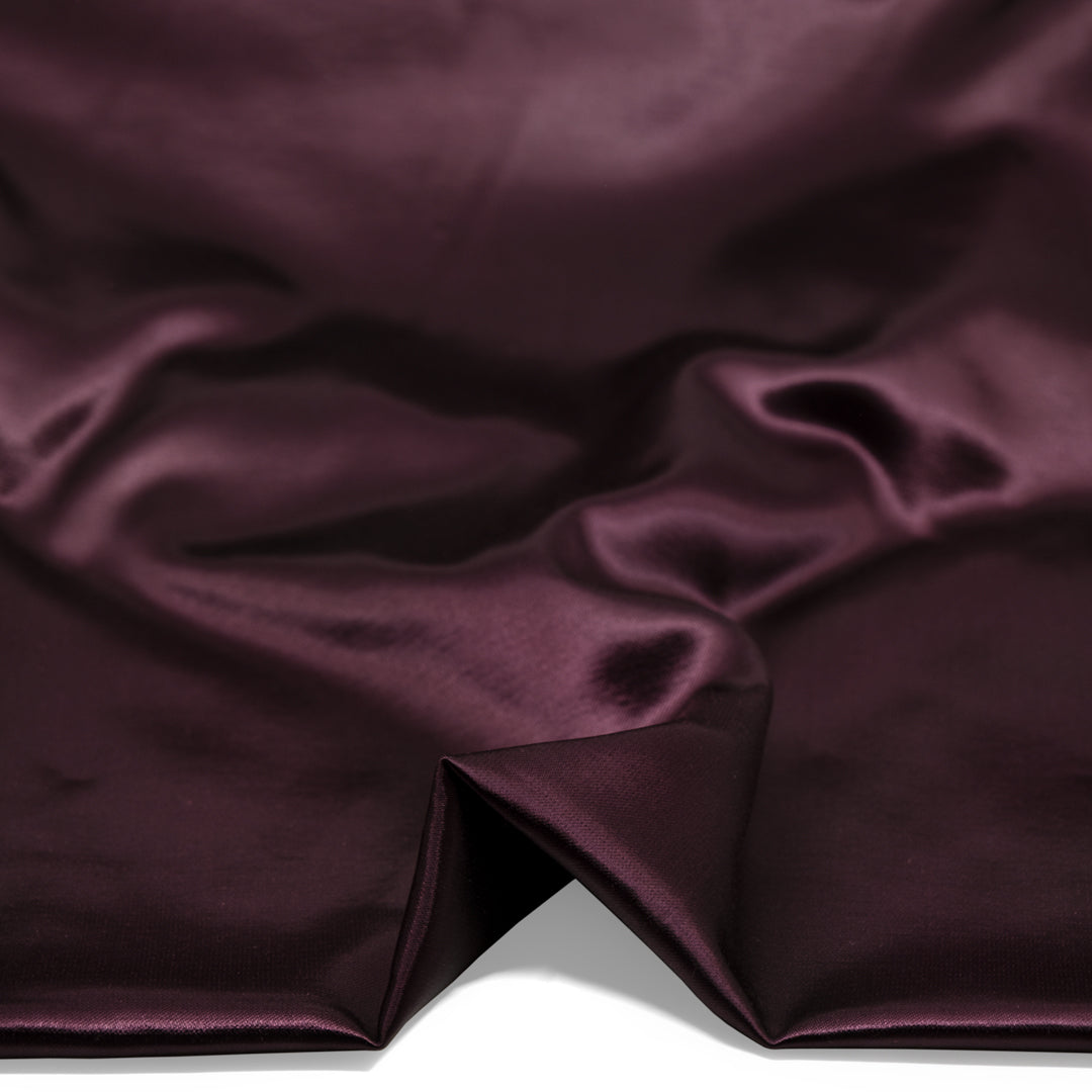 Kasha Heavyweight Lining - Plum | Blackbird Fabrics
