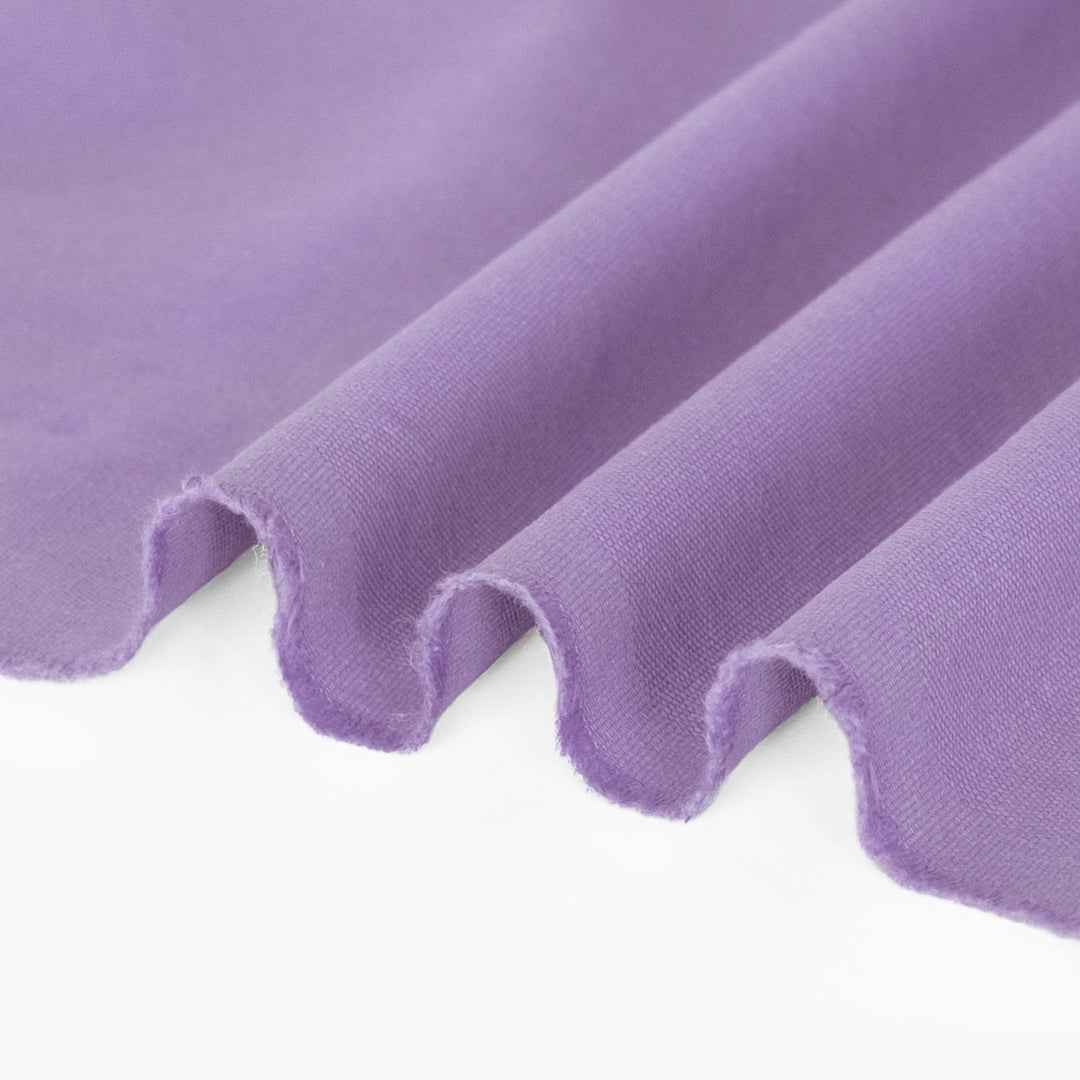 8.5oz Washed Cotton Canvas - Lavender | Blackbird Fabrics