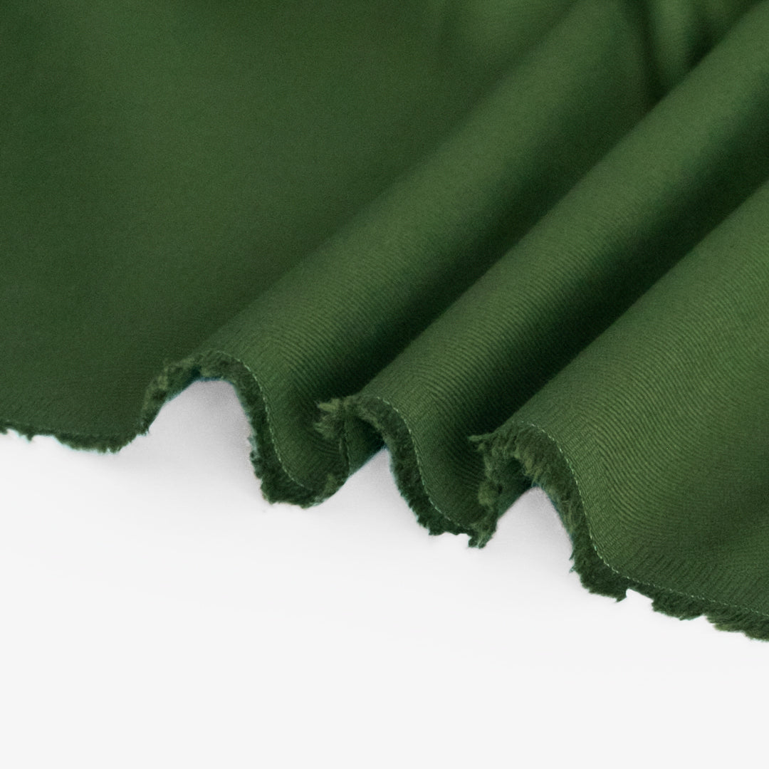 9.5oz Bull Denim - Emerald | Blackbird Fabrics
