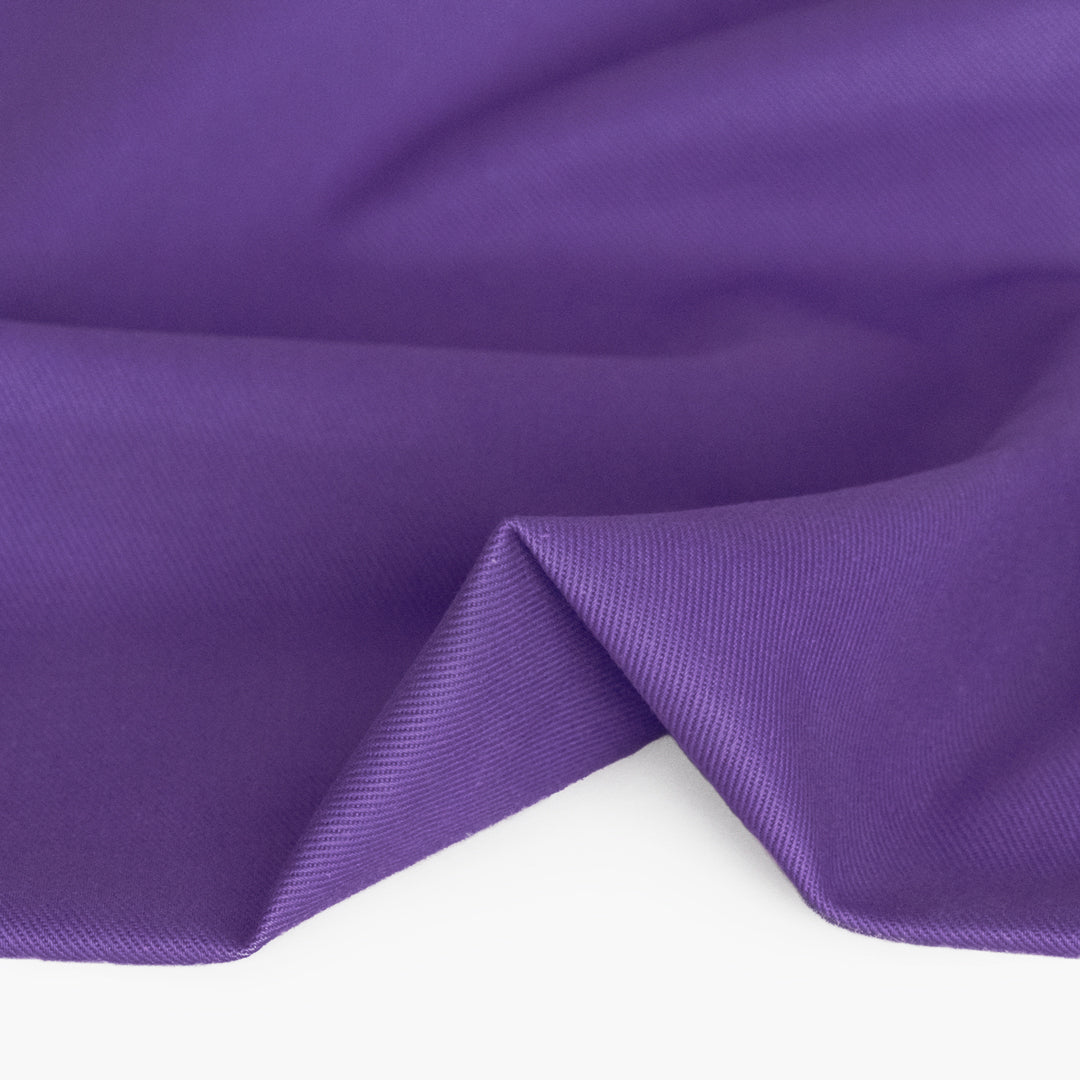 9.5oz Bull Denim - Deep Lavender | Blackbird Fabrics