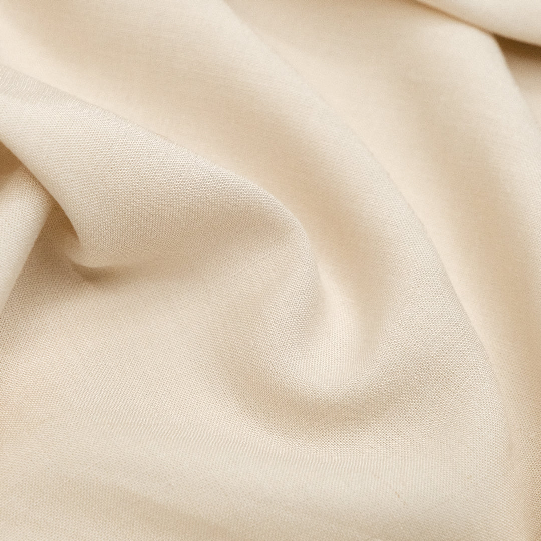 Deadstock Cotton Linen Voile - Salt | Blackbird Fabrics