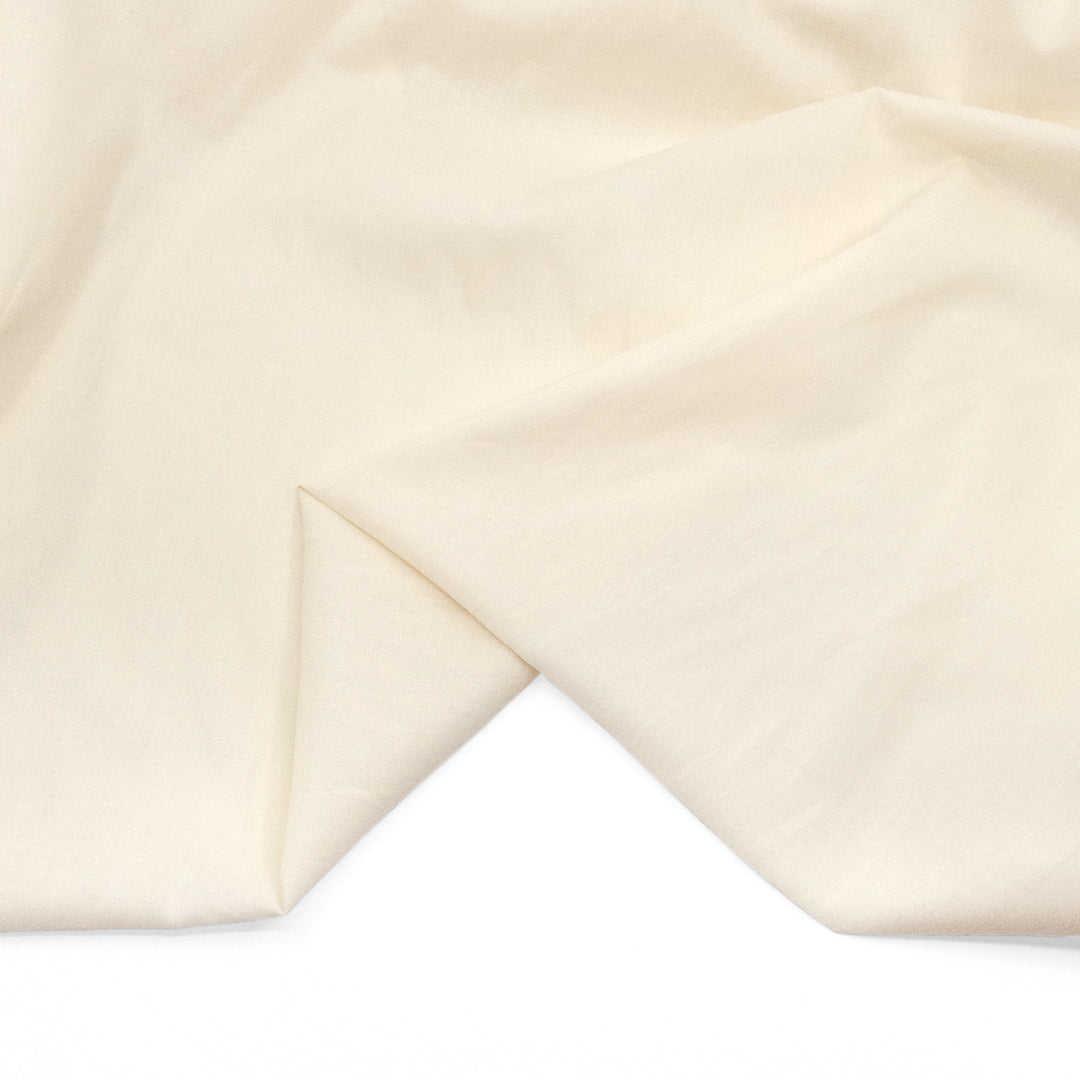 Deadstock Cotton Voile - Pearl | Blackbird Fabrics
