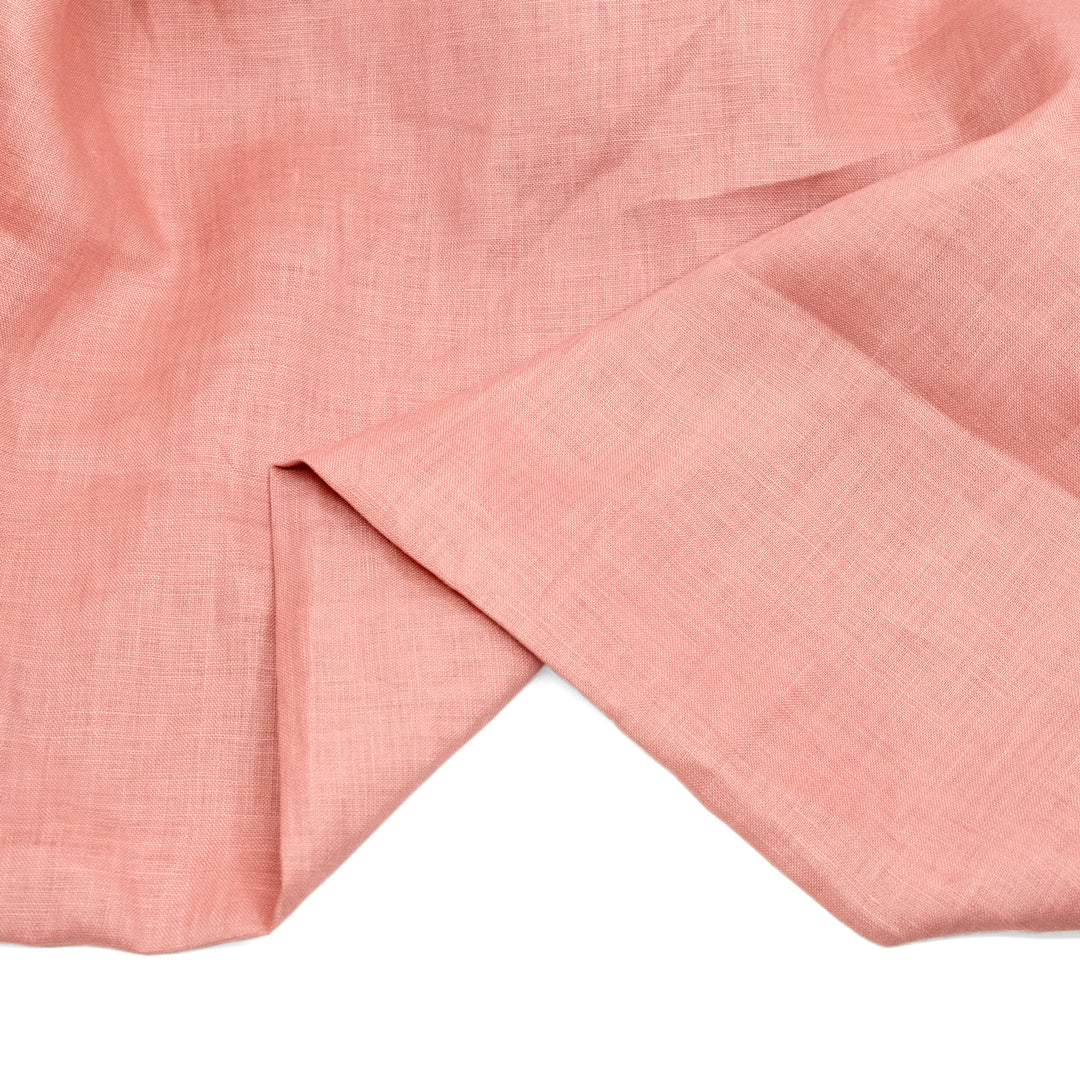 Deadstock 100% Linen - Flamingo | Blackbird Fabrics