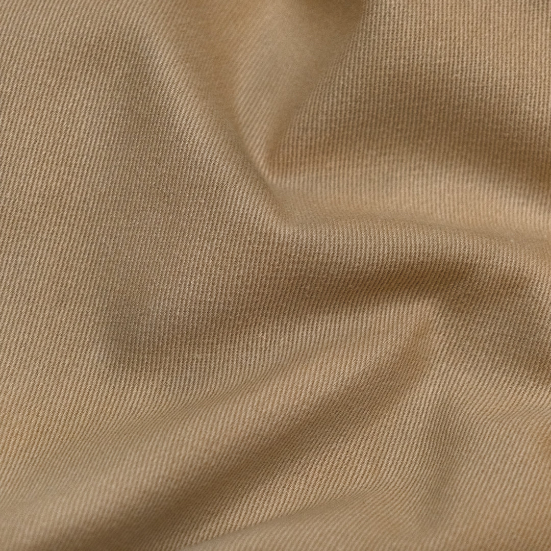 Deadstock Washed Cotton Twill - Mushroom | Blackbird Fabrics