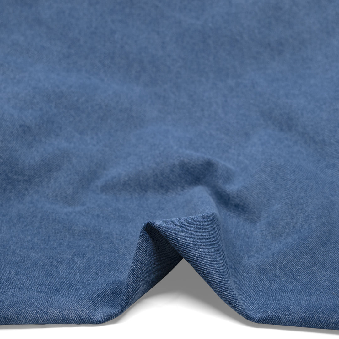 12oz Bleached Denim - Light Indigo | Blackbird Fabrics