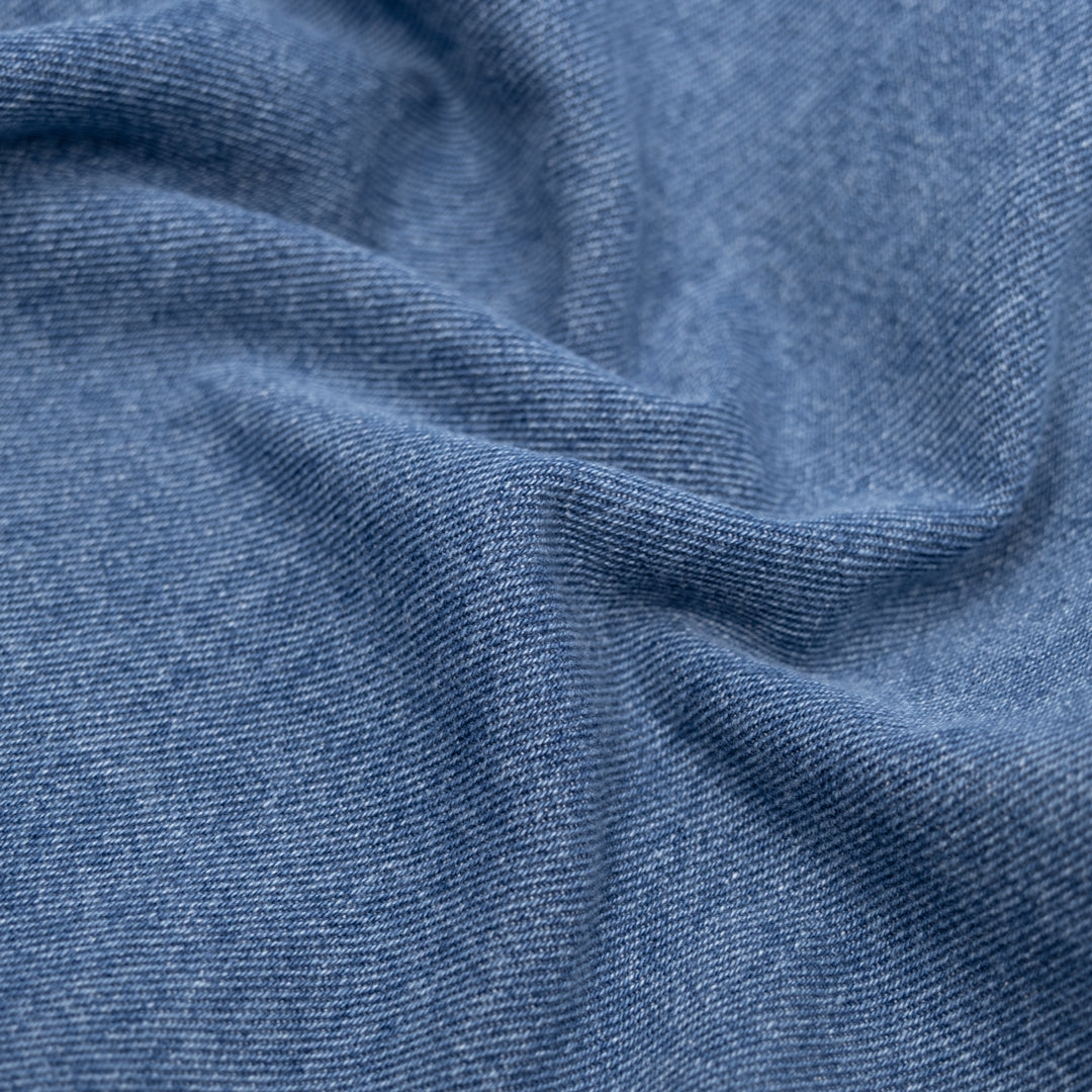 12oz Bleached Denim - Light Indigo | Blackbird Fabrics