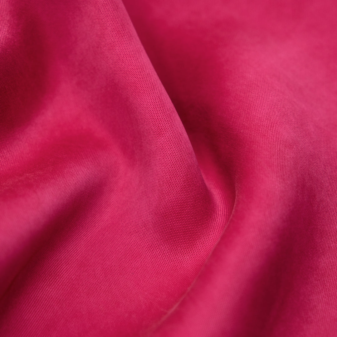 Velvety Sandwashed Cupro - Raspberry | Blackbird Fabrics