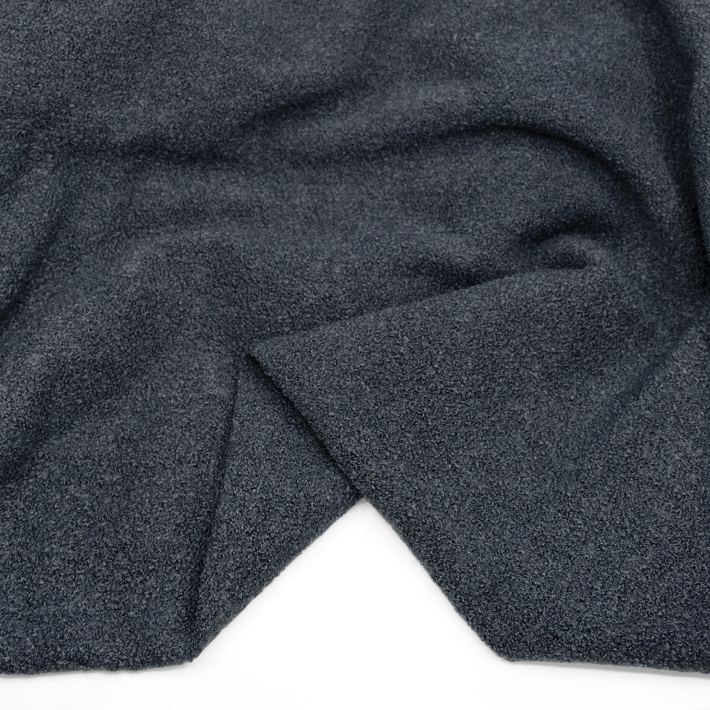 Blue Plush Coating Fabric - B. Black & Sons Fabrics