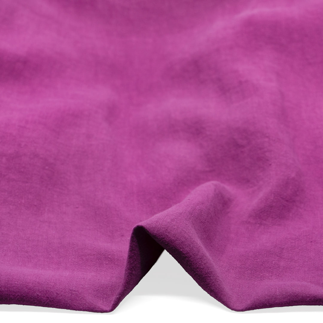 Washed Linen - Azalea | Blackbird Fabrics