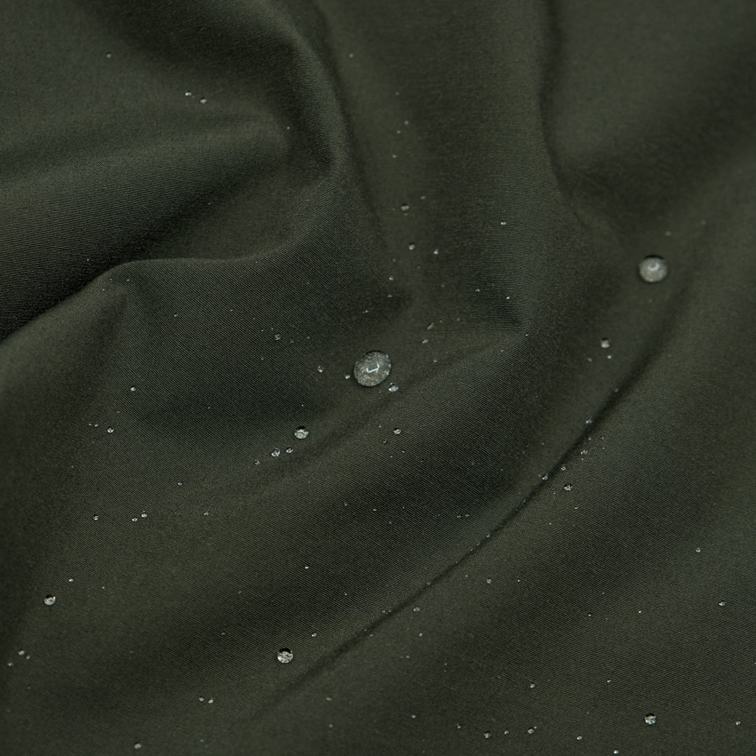 Water Resistant Poly Cotton Rain Shell - Jasper | Blackbird Fabrics