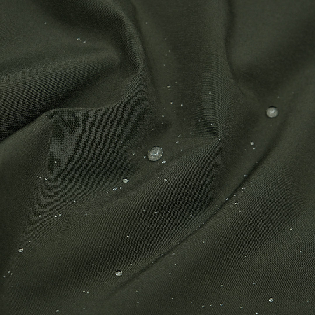 Water Resistant Poly Cotton Rain Shell Jasper Blackbird Fabrics