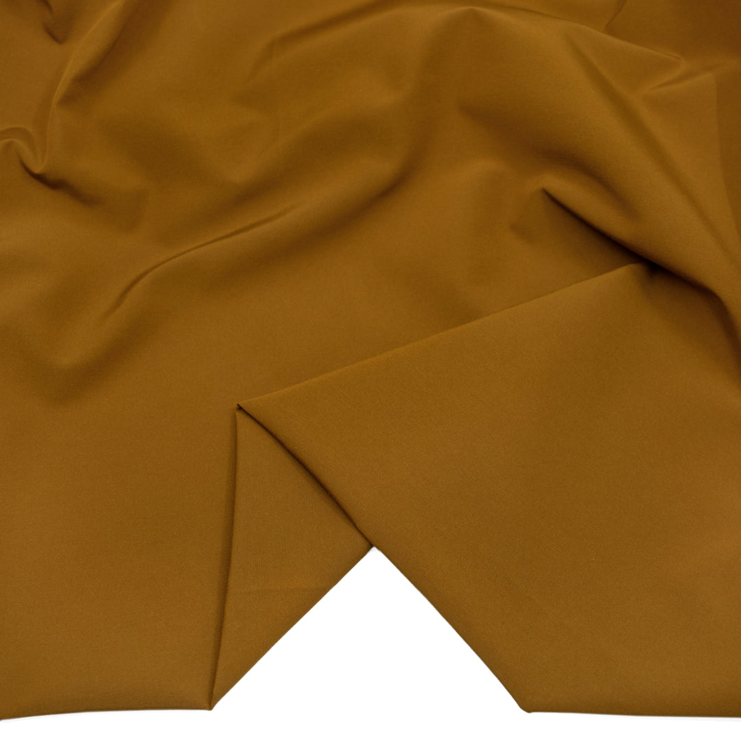 Water Resistant Poly Cotton Rain Shell - Antique Gold | Blackbird Fabrics