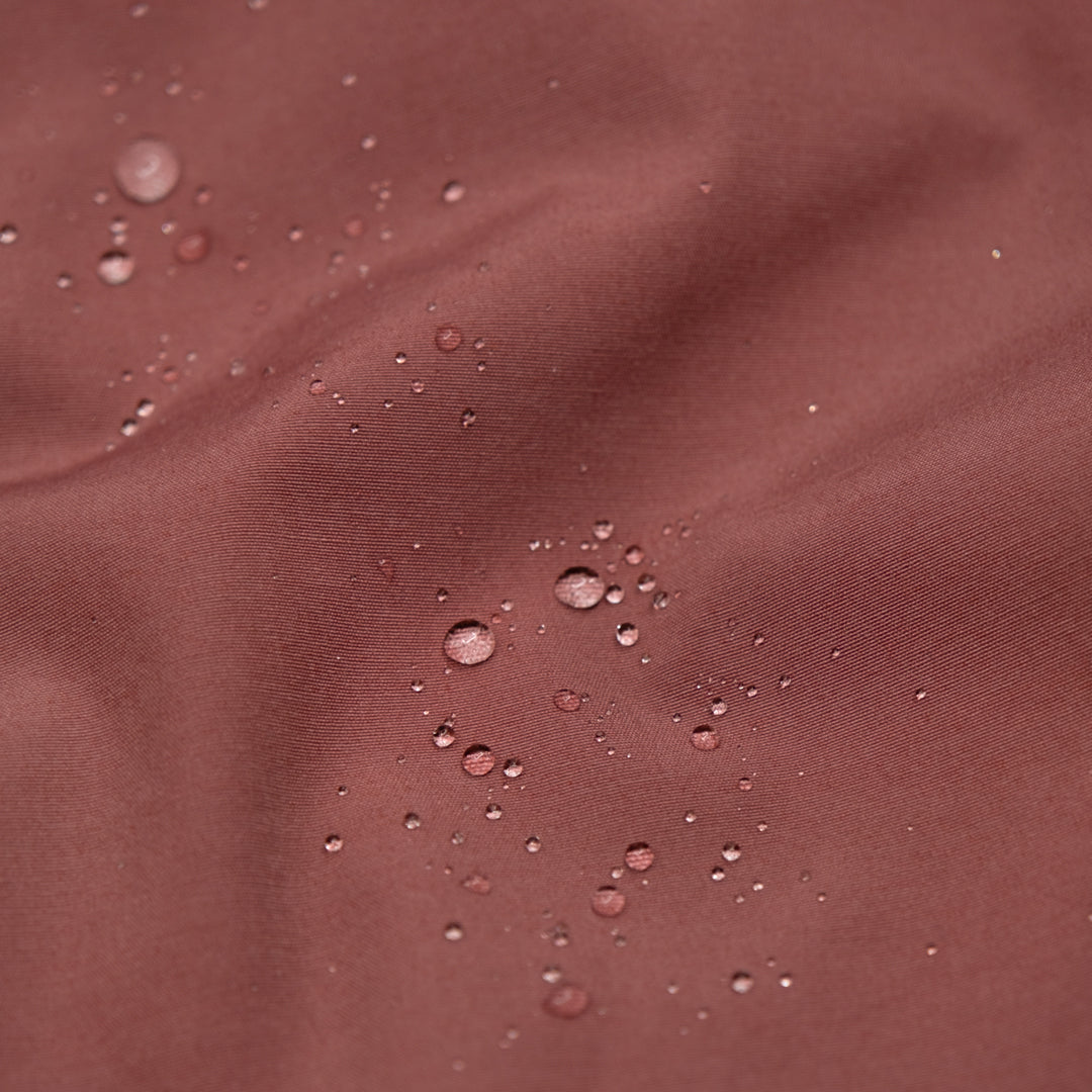 Water Resistant Poly Cotton Rain Shell - Desert Rose | Blackbird Fabrics