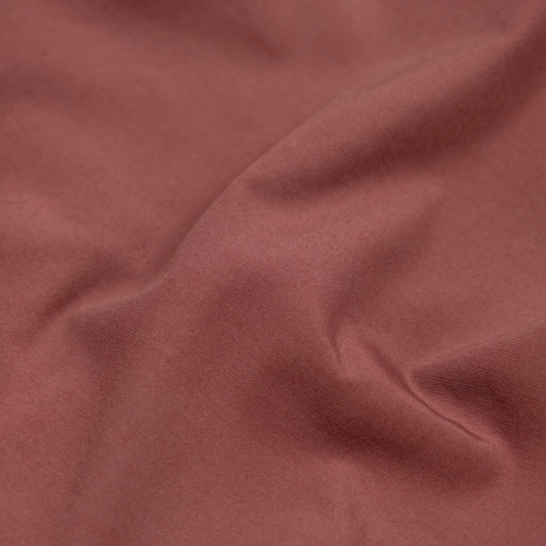 Water Resistant Poly Cotton Rain Shell - Desert Rose | Blackbird Fabrics