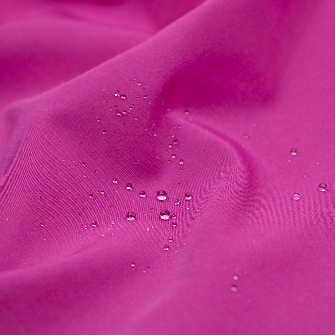 Water Resistant Poly Cotton Rain Shell Cactus Flower Blackbird Fabrics