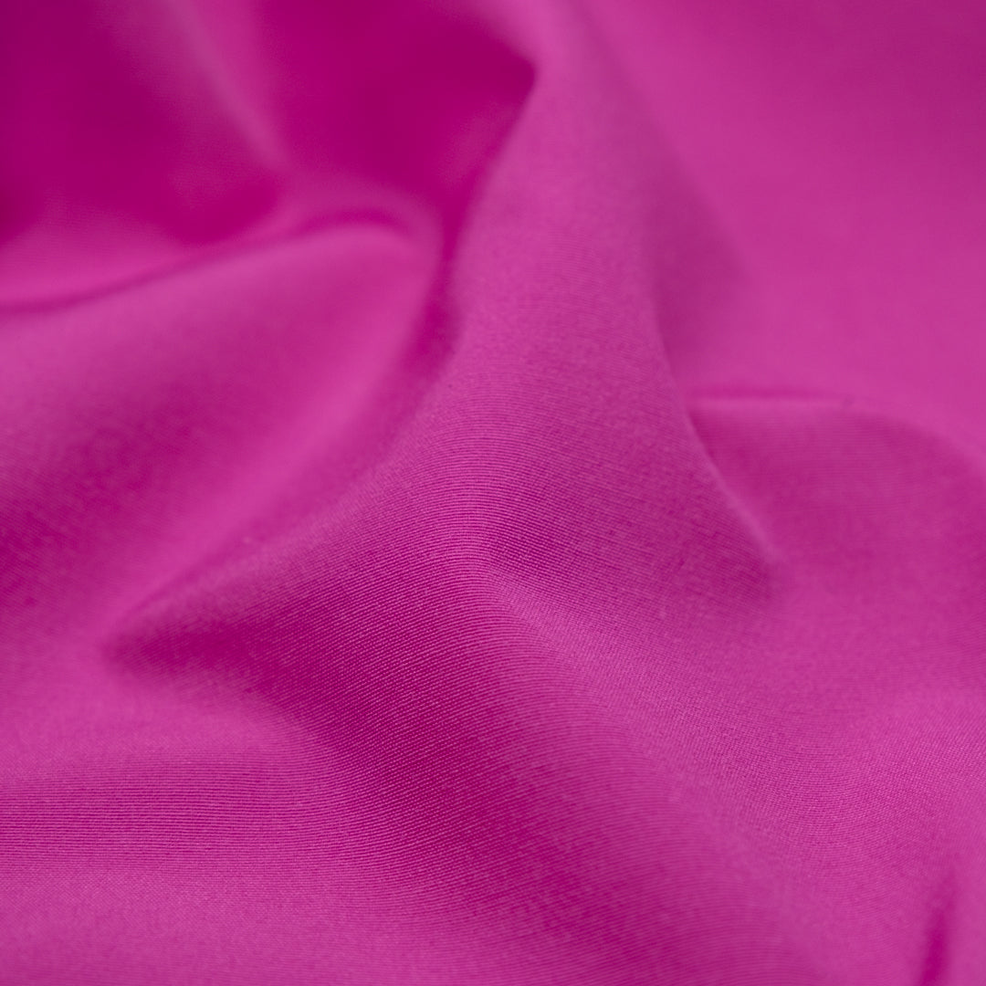Water Resistant Poly Cotton Rain Shell - Magenta | Blackbird Fabrics