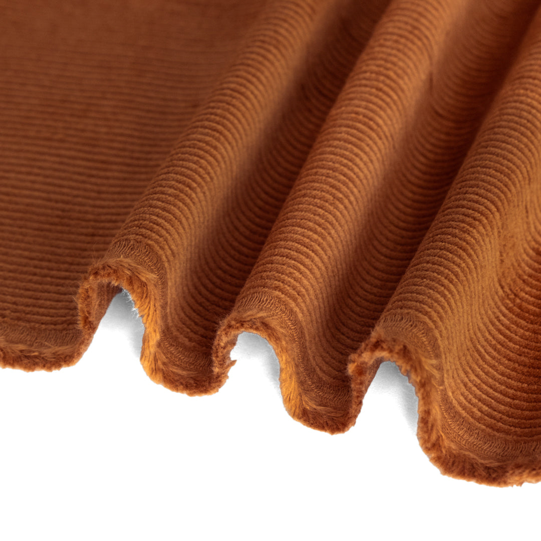 Stretch Cotton Corduroy - Terracotta | Blackbird Fabrics