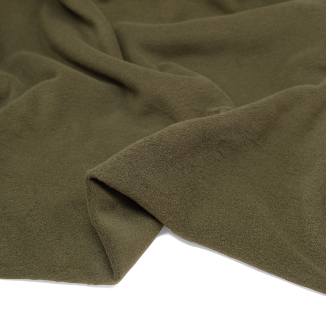 Deadstock Recycled Polartec® Micro Fleece - Kelp | Blackbird Fabrics