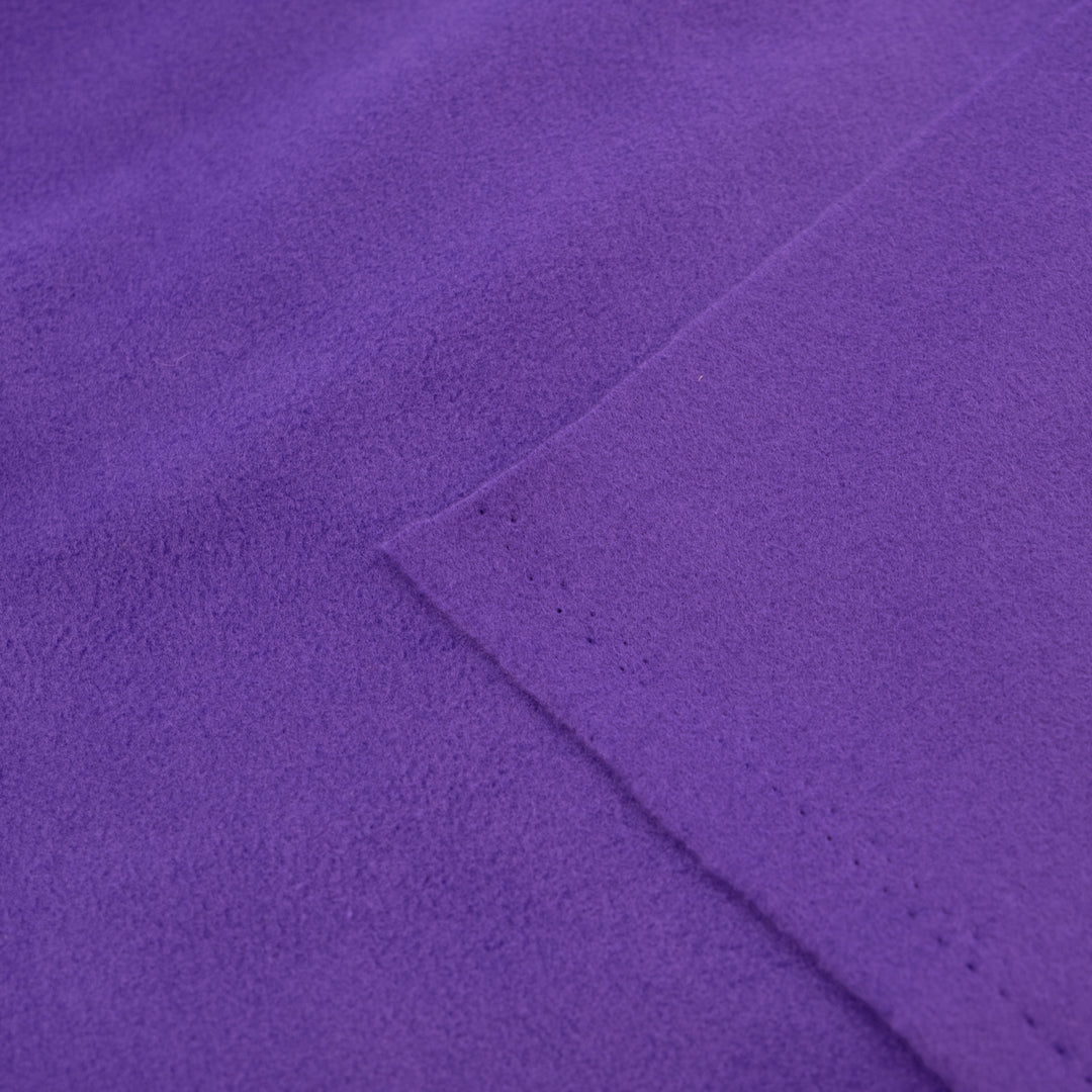 Deadstock Recycled Polartec® Micro Fleece - Deep Lavender | Blackbird Fabrics