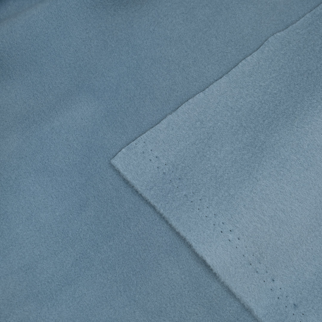 Deadstock Recycled Polartec® Micro Fleece - Powder Blue | Blackbird Fabrics