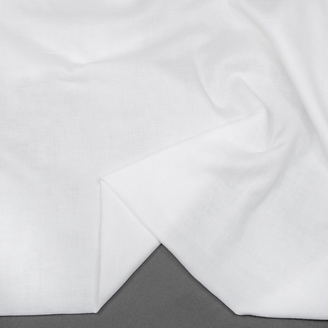 Deadstock Cotton Gauze - White | Blackbird Fabrics