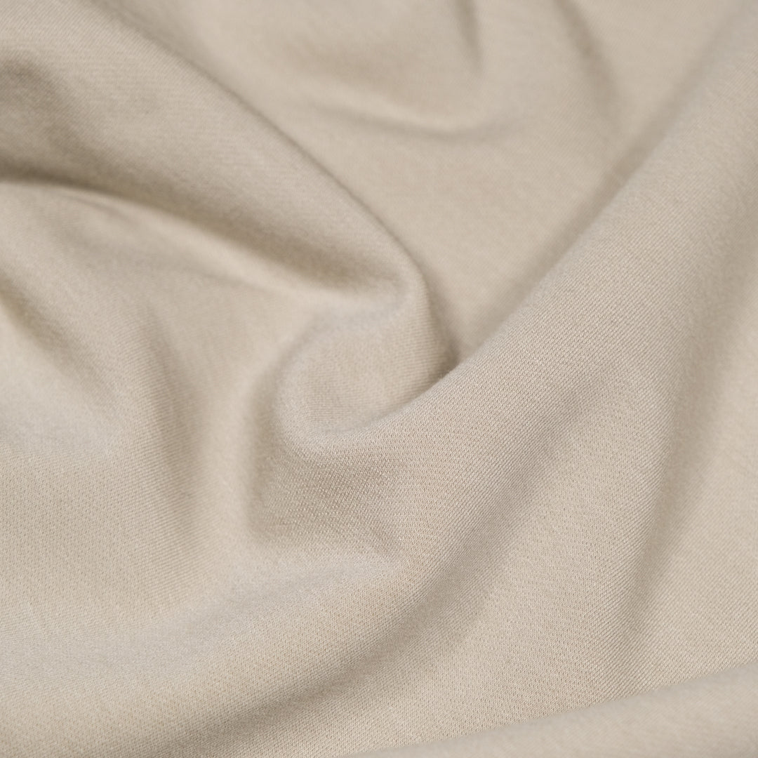 Deadstock Modal Blend Fleece - Cashew | Blackbird Fabrics