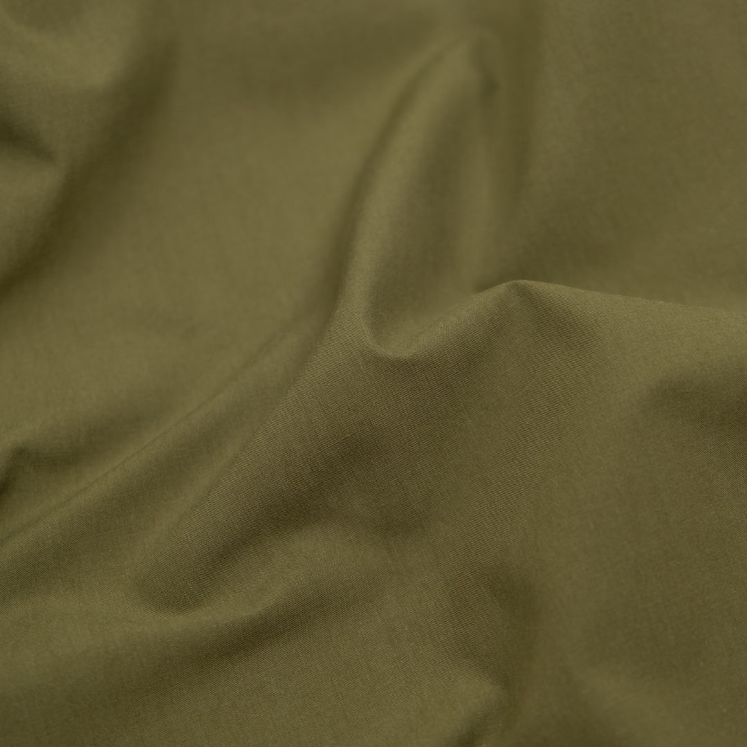 Crisp Cotton Poplin - Caper | Blackbird Fabrics