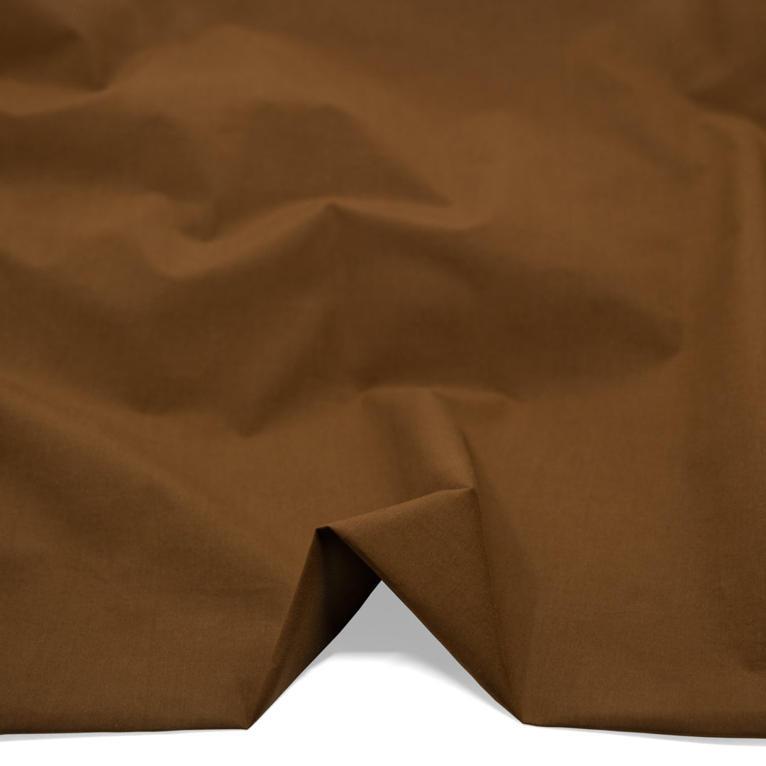 Crisp Cotton Poplin - Earth | Blackbird Fabrics