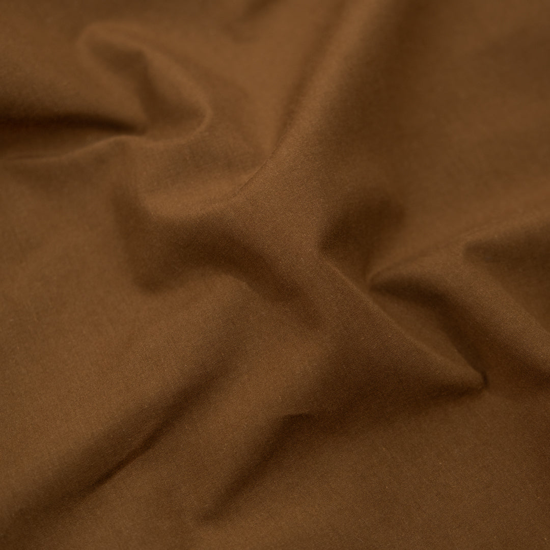 Crisp Cotton Poplin - Earth | Blackbird Fabrics