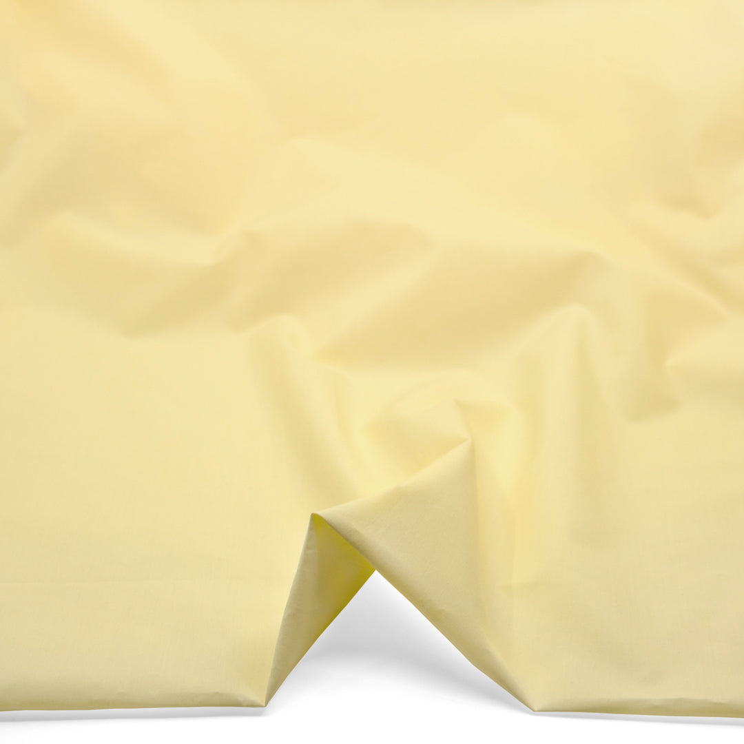 Crisp Cotton Poplin - Butter | Blackbird Fabrics
