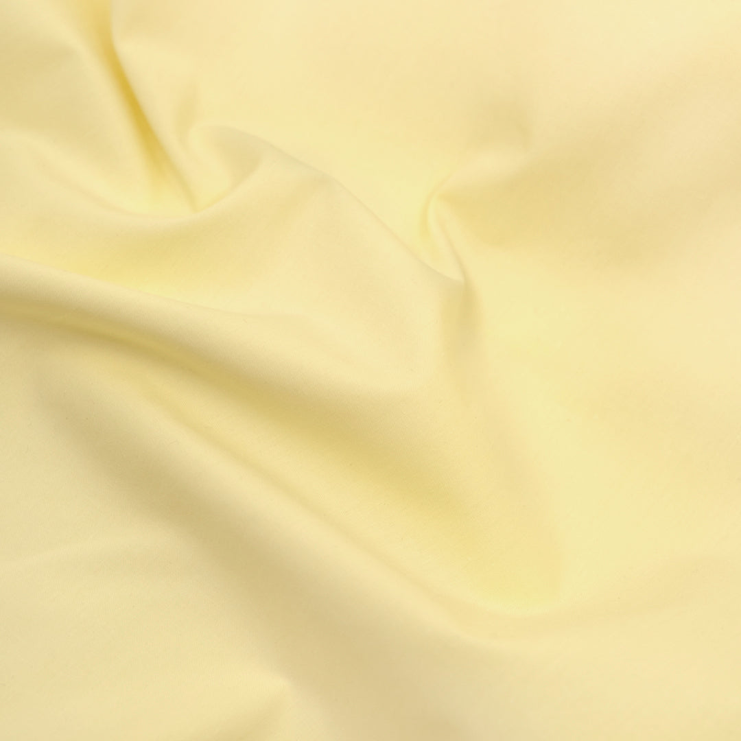 Crisp Cotton Poplin - Butter | Blackbird Fabrics