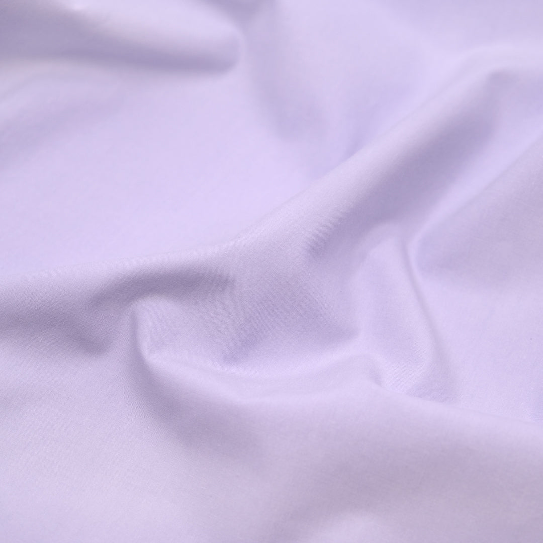 Crisp Cotton Poplin - Pale Lilac | Blackbird Fabrics
