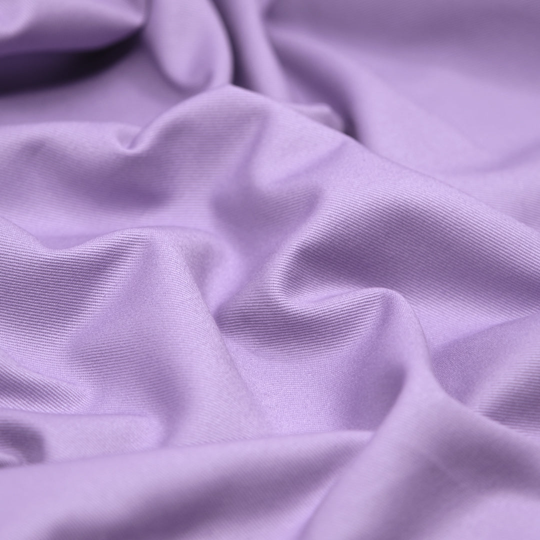 Crisp Cotton Chino Twill - Lavender | Blackbird Fabrics