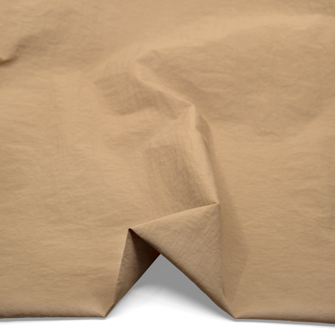 Water Resistant Nylon Taslan - Sand | Blackbird Fabrics