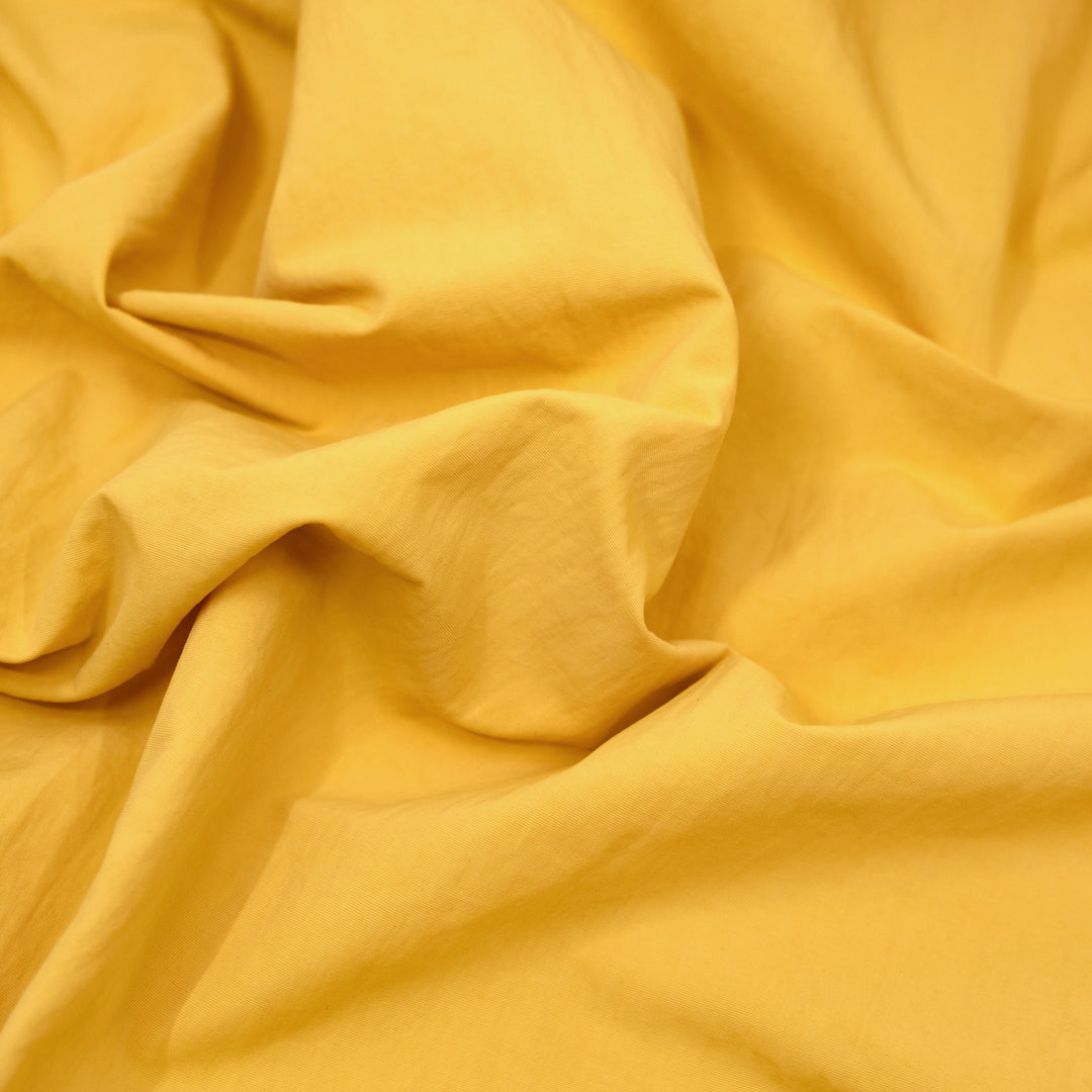 Water Resistant Nylon Taslan - Lemon | Blackbird Fabrics