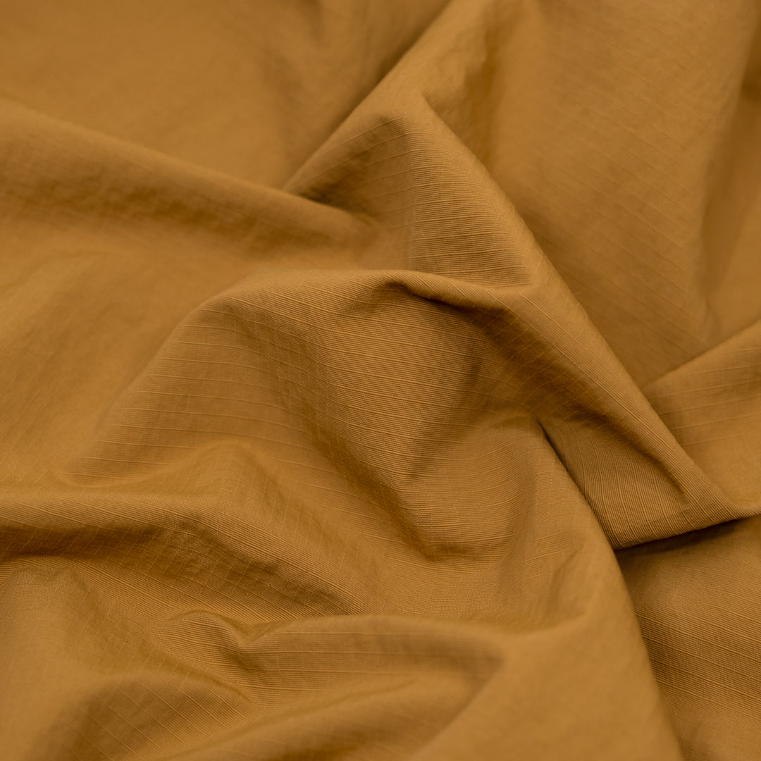Water Resistant Nylon Ripstop - Teak | Blackbird Fabrics