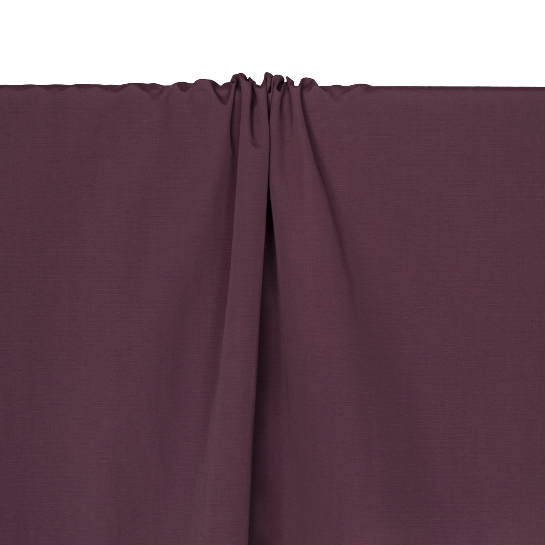 Water Resistant Nylon Ripstop - Plum | Blackbird Fabrics