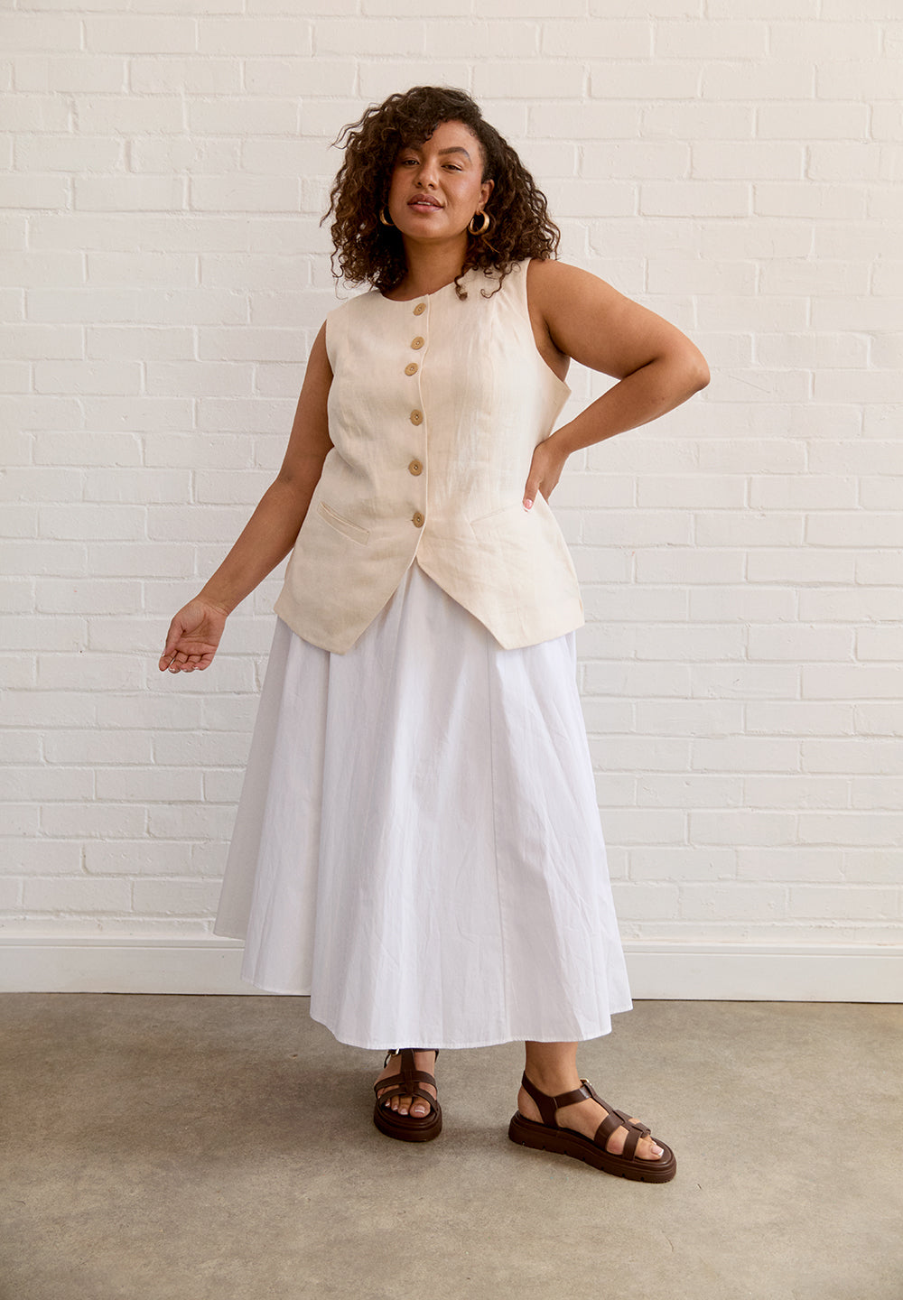 Marlowe Waistcoat - Fabric Godmother - PDF Download
