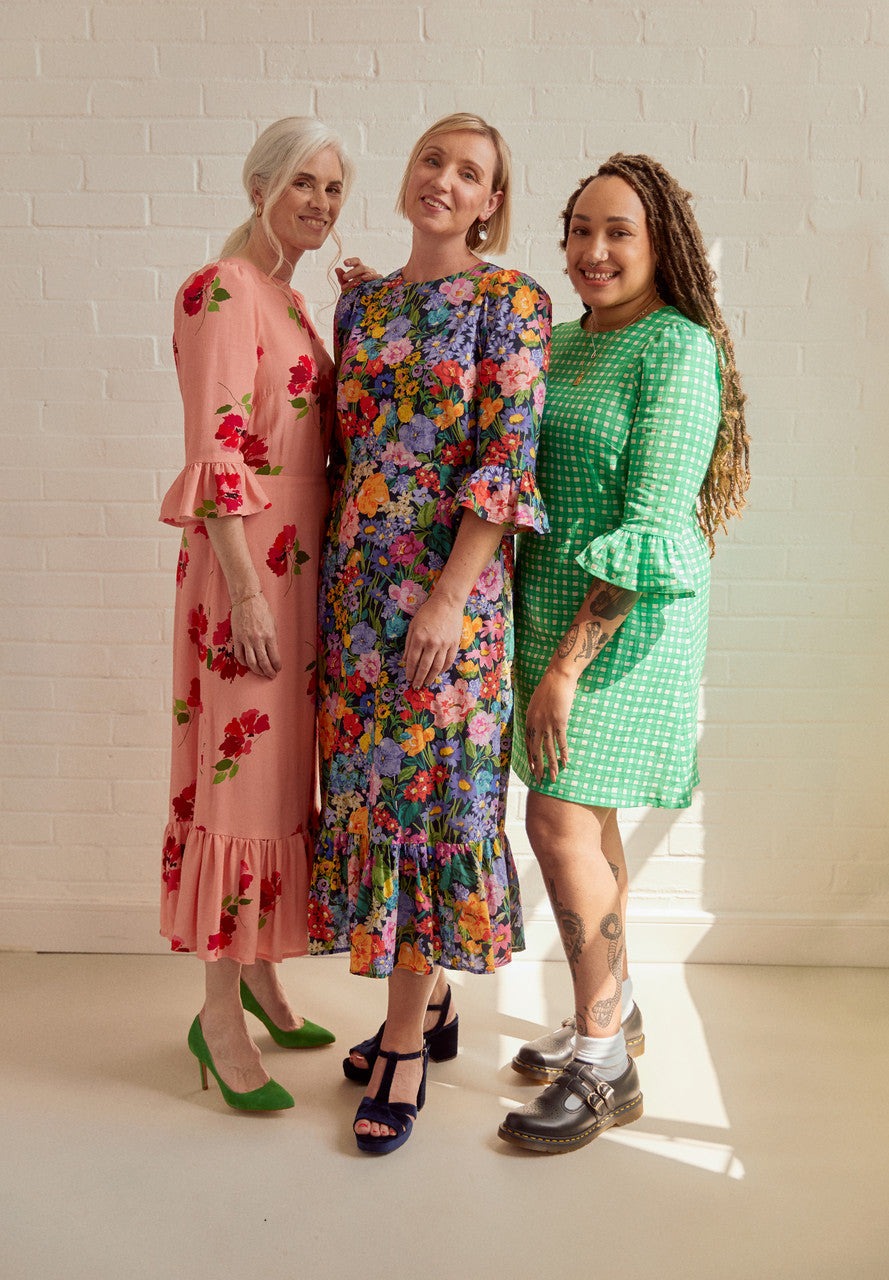 Peony Dress - Fabric Godmother - PDF Download