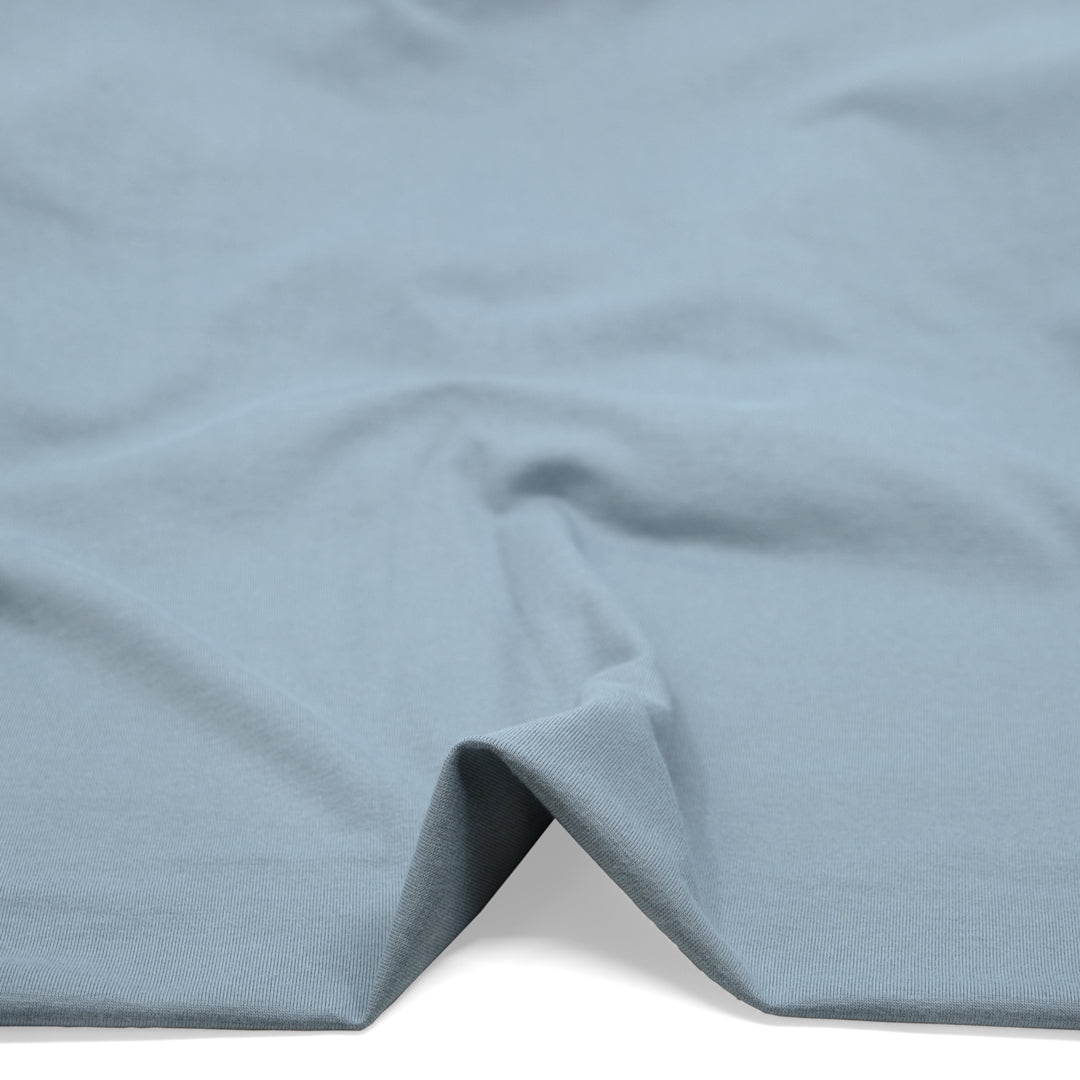 Cotton Modal Jersey Knit - Frost | Blackbird Fabrics