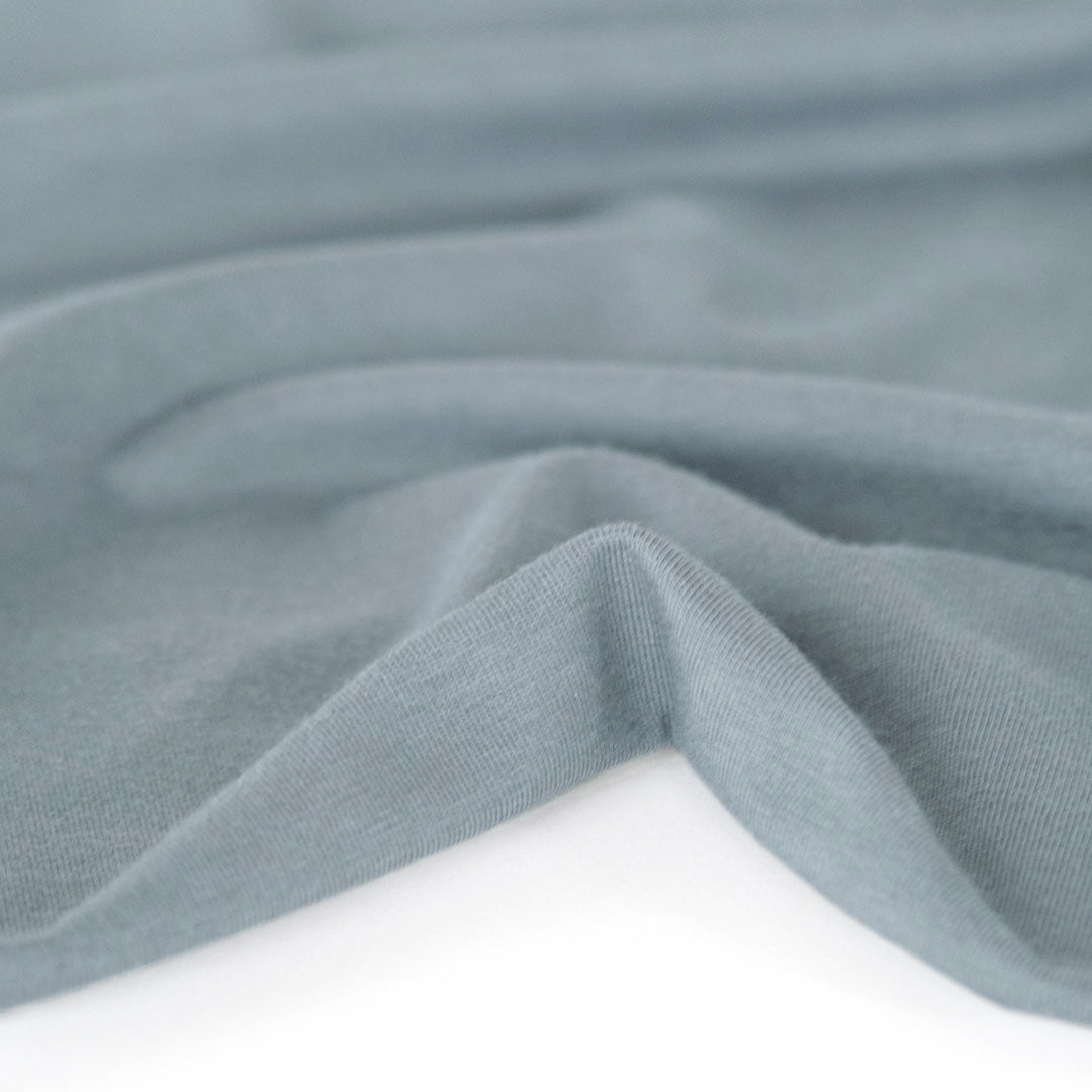 Cotton Modal Jersey Knit - Frost | Blackbird Fabrics