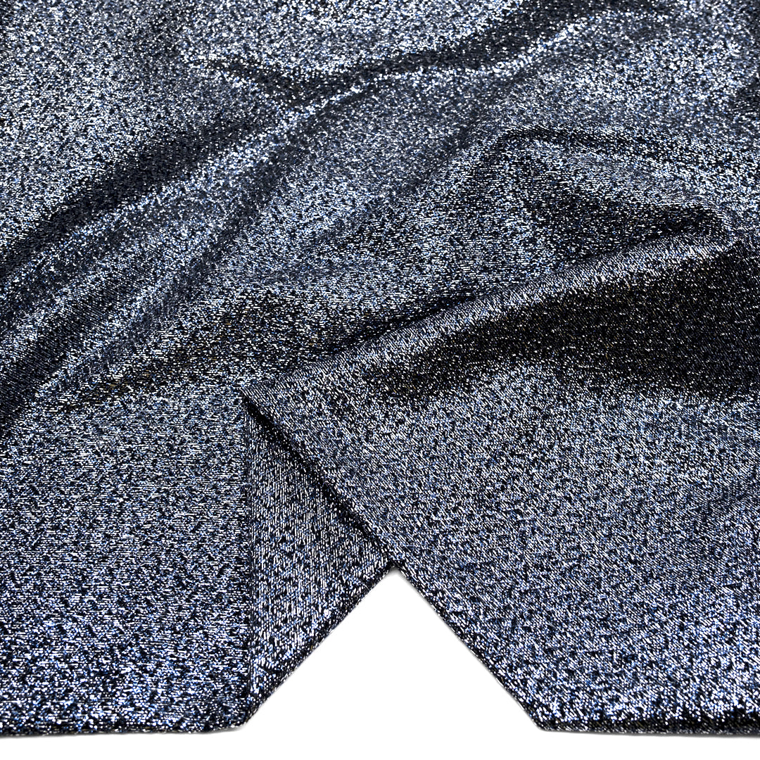 Deadstock Tinsel Metallic Knit - Mirrorball | Blackbird Fabrics