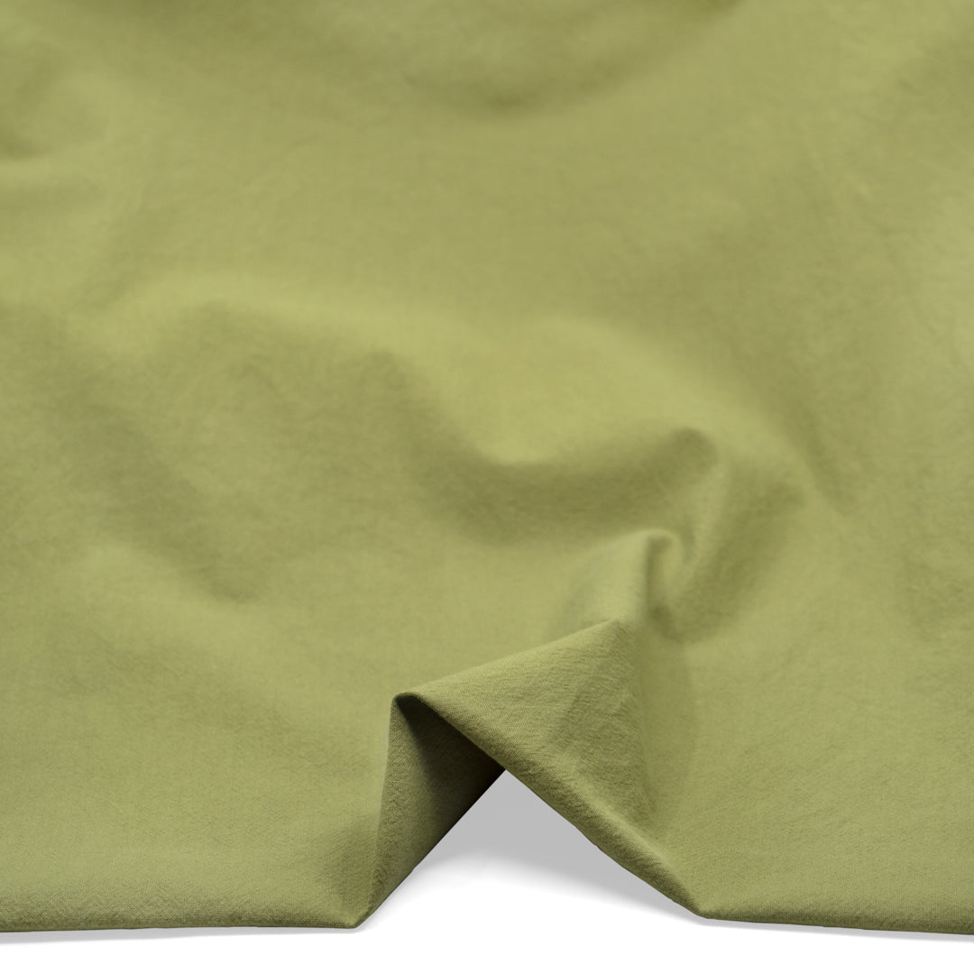 4.5oz Sandwashed Cotton - Aloe | Blackbird Fabrics