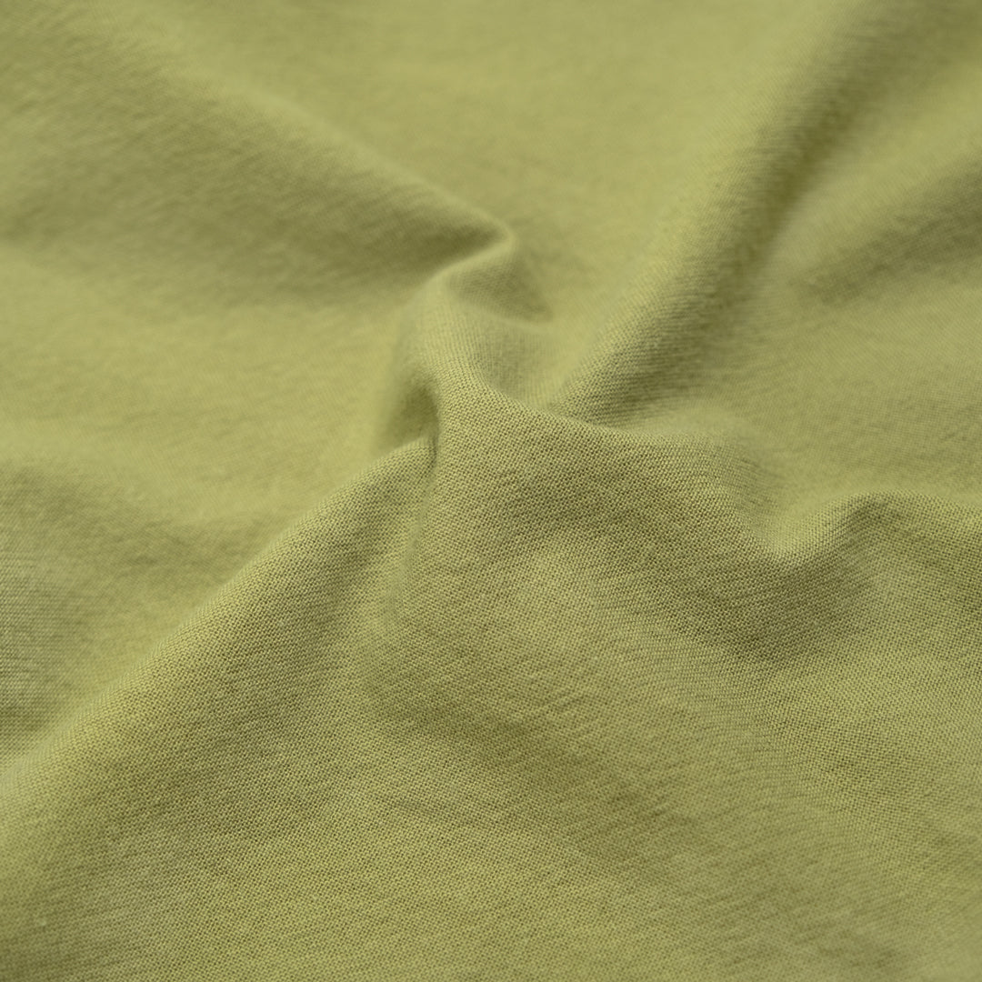 4.5oz Sandwashed Cotton - Aloe | Blackbird Fabrics