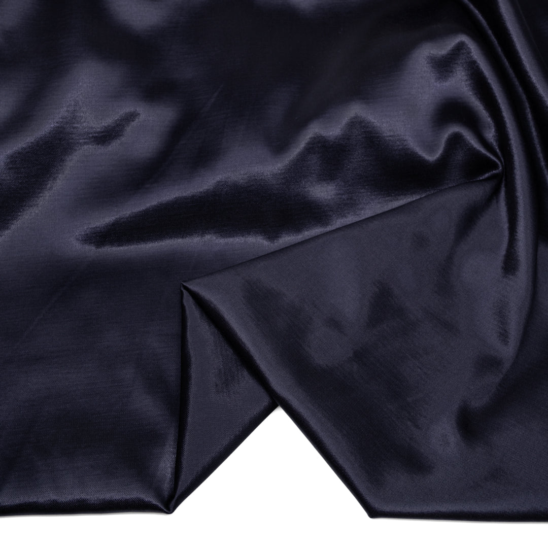 Kasha Heavyweight Lining - Navy | Blackbird Fabrics